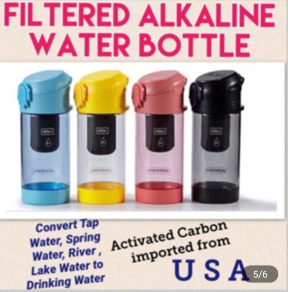 Filtered Alkaline Water Bottle 1 Filtered Alkaline Water Bottle