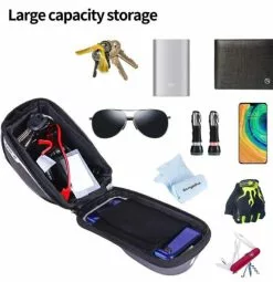 [BRAND NEW] B-Soul Portable Waterproof Cycling Bicycle Bike Handlebar Cell Mobile Phone Smartphone -Cases Salgsbutikk large adpic 33728 1625802608