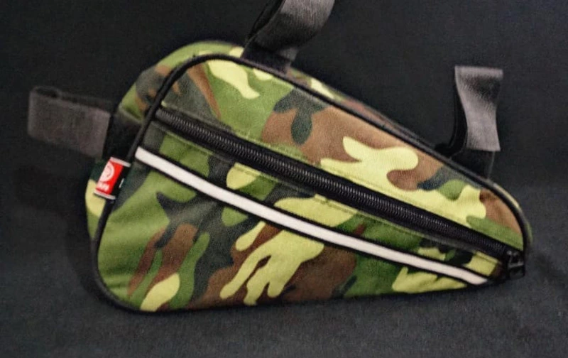 Bicycle Triangle Cycling Pouch/ Bags ( Material: Codura) 2 Bicycle Triangle Cycling Pouch/ Bags ( Material: Codura) - Bilde 2