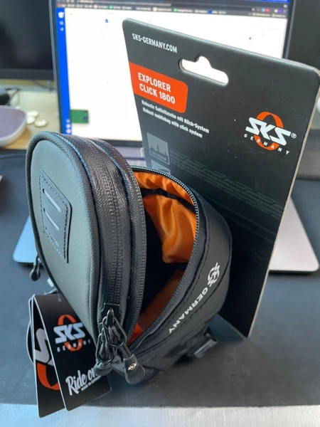 SKS Explorer Click 1800 Saddle Bag 2 SKS Explorer Click 1800 Saddle Bag - Bilde 2