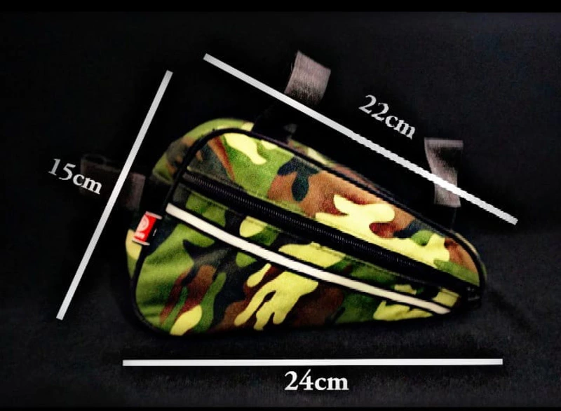 Bicycle Triangle Cycling Pouch/ Bags ( Material: Codura) 4 Bicycle Triangle Cycling Pouch/ Bags ( Material: Codura) - Bilde 4
