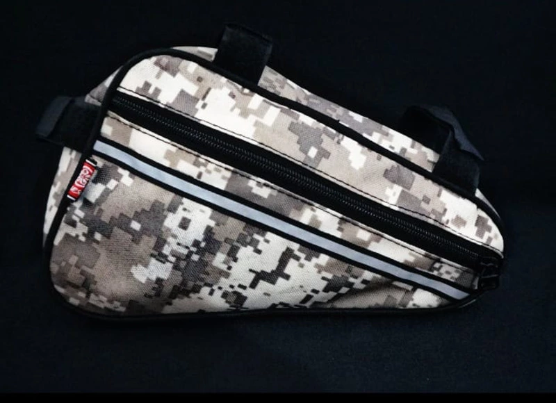 Bicycle Triangle Cycling Pouch/ Bags ( Material: Codura) 2 Bicycle Triangle Cycling Pouch/ Bags ( Material: Codura) - Bilde 2