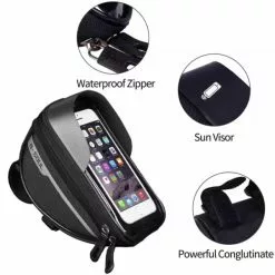 [BRAND NEW] B-Soul Portable Waterproof Cycling Bicycle Bike Handlebar Cell Mobile Phone Smartphone -Cases Salgsbutikk large adpic 9096486 1625802568
