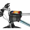 Top Tube Mini Panniers Bag (with Phone Sleeve And Rain Cover)