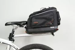Ibera Seatpost-mounted Carrier And Bag (fit Most Bikes)