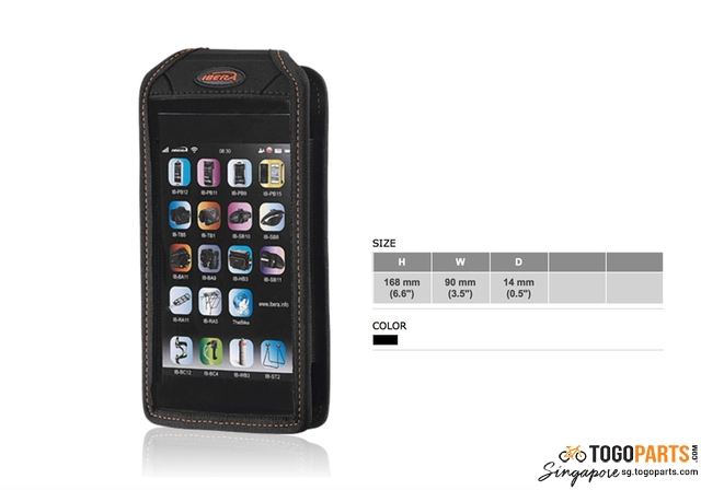 Ibera Stem-mounted Smartphone Case (5-6.3 Inch) 1 Ibera Stem-mounted Smartphone Case (5-6.3 Inch)