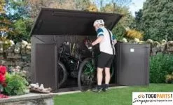 Bike Storage Outdoor Metal Locked Sheds