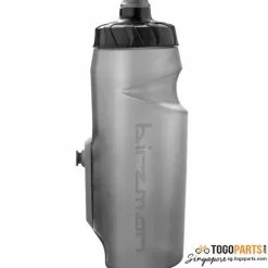 Birzman Bicycle Bike Water Bottle With Cleat-to-Clip Design (Black Or White)