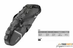 Waterproof Carryall Saddle/seat Bag (6 Ltrs)