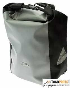 Axiom Typhoon Bicycle LX Pannier Bag Set (Grey/Black)