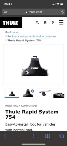 Thule Roof Rack