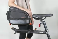 Ibera Seatpost-mounted Carrier & Bag (small-wheeled Or Folding Bikes) -Cases Salgsbutikk large adpic3 1444202021 61198
