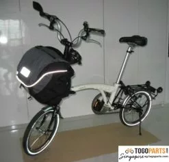 Brompton C Bag Only Without Frame - Black/Grey -Cases Salgsbutikk large adpic3 1520176087 40420