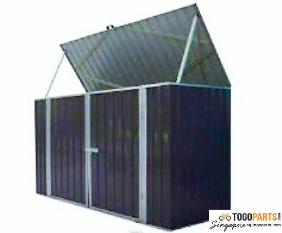 Bike Storage Outdoor Metal Locked Sheds 3 Bike Storage Outdoor Metal Locked Sheds - Bilde 3