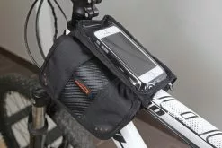 Top Tube Mini Panniers Bag (with Phone Sleeve And Rain Cover) -Cases Salgsbutikk large adpic4 1422849715 61198