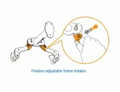 Ibera Adjustable Bicycle Wall Hanger -Cases Salgsbutikk large adpic4 1436470927 61198