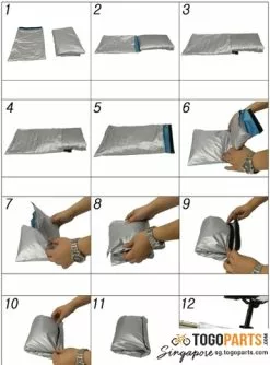 Bike Cover UV Rain & Dust Protector -Cases Salgsbutikk large adpic4 1519702677 56492