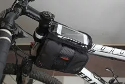 Top Tube Mini Panniers Bag (with Phone Sleeve And Rain Cover) -Cases Salgsbutikk large adpic5 1422849716 61198
