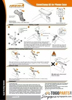 Ibera Stem-mounted Phone Wallet (5-5.8 Inch Phone) 9 Ibera Stem-mounted Phone Wallet (5-5.8 Inch Phone) -Cases Salgsbutikk large adpic5 1531413169 61198